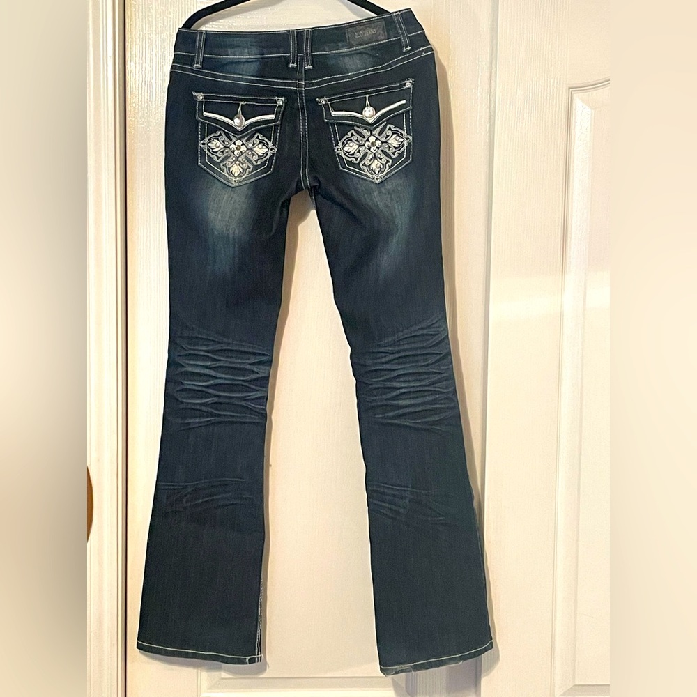 ZCo jeans, size 7; dark denim